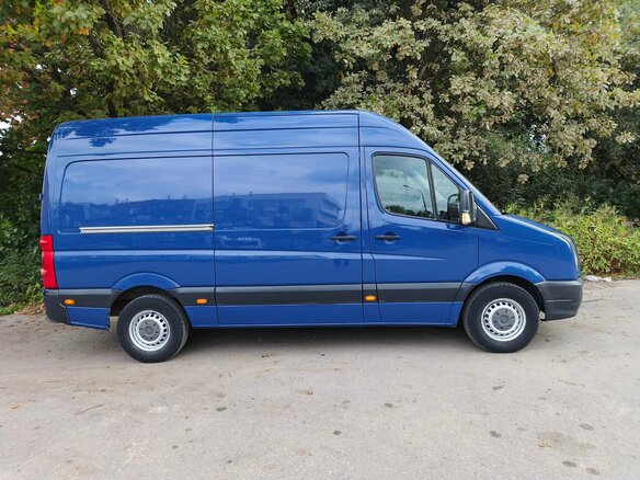 2008 Volkswagen Crafter, синий, 1449000 рублей - вид 3
