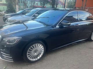 2020 Mercedes-Benz S-Класс 350 d Long VI (W222, C217) Рестайлинг, чёрный, 6990000 рублей, вид 2