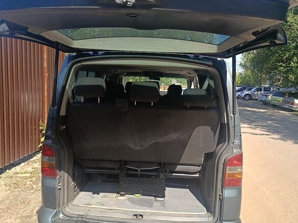 2007 Volkswagen Transporter, серый, 1350000 рублей - вид 13
