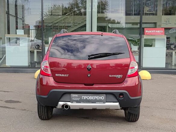 2013 Renault Sandero Stepway I, красный, 510000 рублей - вид 5