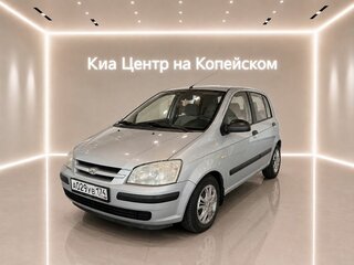 2004 Hyundai Getz I, серебристый, 345000 рублей, вид 1