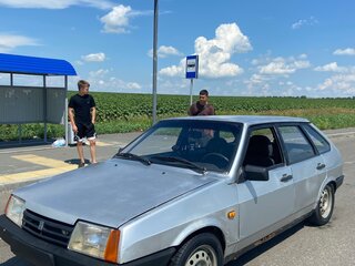 2002 Lada (ВАЗ) 2109, серебристый, 93000 рублей, вид 1