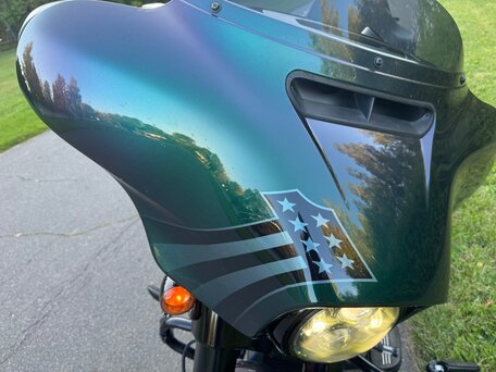 2021 Harley-Davidson Street Glide Special, зелёный, 2050000 рублей, вид 3