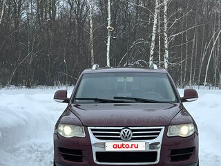 2007 Volkswagen Touareg I Рестайлинг, пурпурный, 1000000 рублей, вид 2