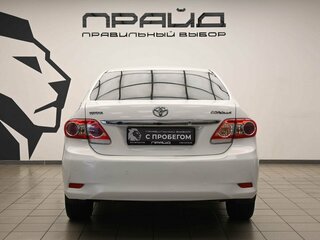 2010 Toyota Corolla X (E140, E150) Рестайлинг, белый, 999000 рублей, вид 3