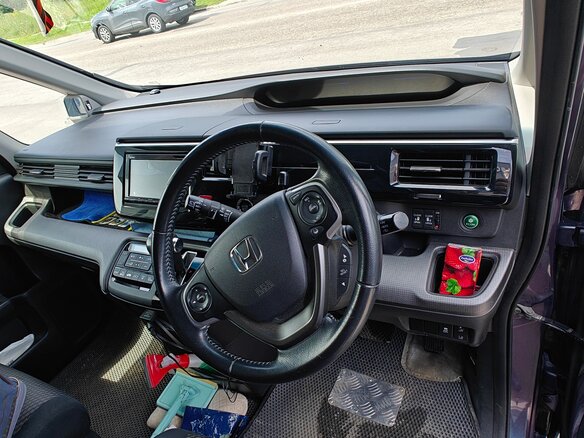 2016 Honda Stepwgn Spada V, фиолетовый, 1850000 рублей - вид 6