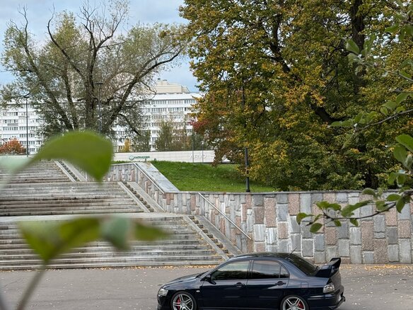 2002 Mitsubishi Lancer Evolution VII, синий - вид 26