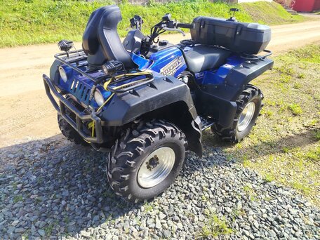 2002 Yamaha Grizzly 660, синий, 349000 рублей, вид 3