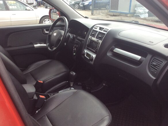 2009 Kia Sportage II Рестайлинг, красный - вид 6