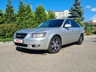 2006 Hyundai Sonata V (NF), серебристый, 680000 рублей, вид 1