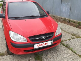 2009 Hyundai Getz I Рестайлинг, красный, 314000 рублей, вид 1