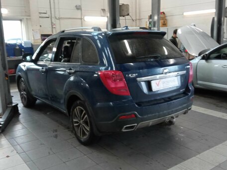 2017 Lifan X60 I Рестайлинг 2, синий, 399000 рублей, вид 4