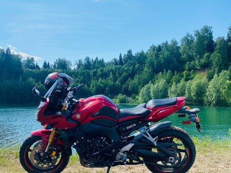 2006 Yamaha FZ1, красный, 650000 рублей, вид 5