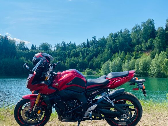 2006 Yamaha FZ1, красный, 650000 рублей - вид 4