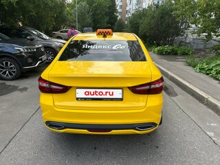 2024 Lada (ВАЗ) Vesta I Рестайлинг (NG), жёлтый, 1199000 рублей, вид 4