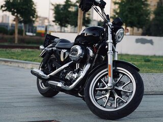 2017 Harley-Davidson Sportster 1200, чёрный, 845000 рублей, вид 1