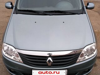 2013 Renault Logan I Рестайлинг, синий, 790000 рублей, вид 1