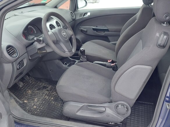 2012 Opel Corsa D Рестайлинг II, синий, 750000 рублей - вид 8