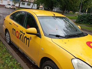 2015 Nissan Almera III (G15), жёлтый, 230000 рублей, вид 5