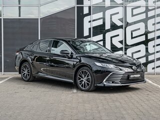 2021 Toyota Camry VIII (XV70) Рестайлинг, чёрный, 3070000 рублей, вид 1