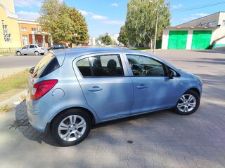 2008 Opel Corsa D, голубой, 630000 рублей, вид 4