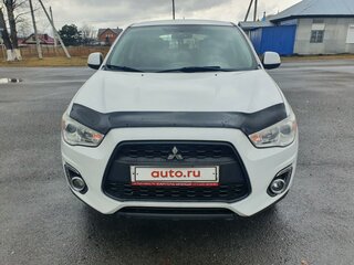 2014 Mitsubishi ASX I Рестайлинг, белый, 950000 рублей, вид 4