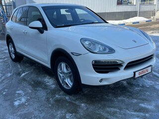 2011 Porsche Cayenne S Hybrid II (958), белый, 1400000 рублей, вид 5