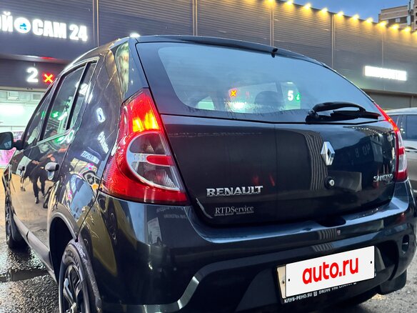 2010 Renault Sandero I, серый - вид 7