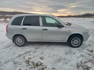 2013 Lada (ВАЗ) Kalina I, серебристый, 398000 рублей, вид 2