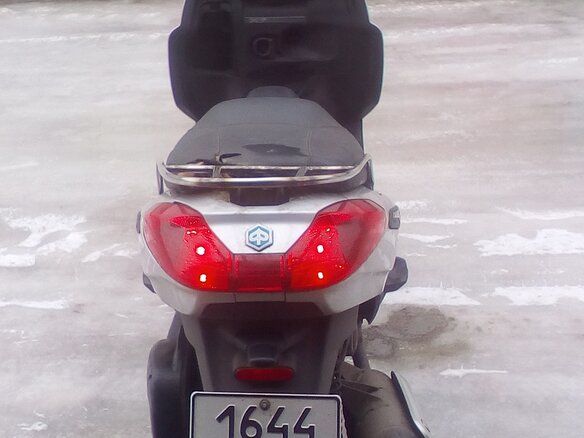 2009 Piaggio X7, серебристый, 150000 рублей - вид 5