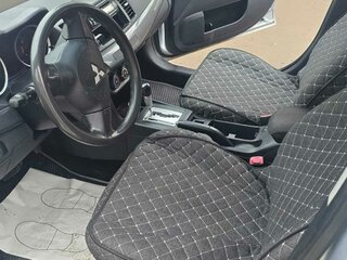 2009 Mitsubishi Lancer X, серебристый, 550000 рублей, вид 3