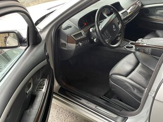 2008 BMW 7 серии 740i IV (E65/E66) Рестайлинг, серебристый, 2550000 рублей, вид 5