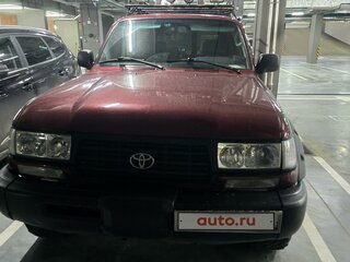 1997 Toyota Land Cruiser 80 Series Рестайлинг, красный, 2000000 рублей, вид 1