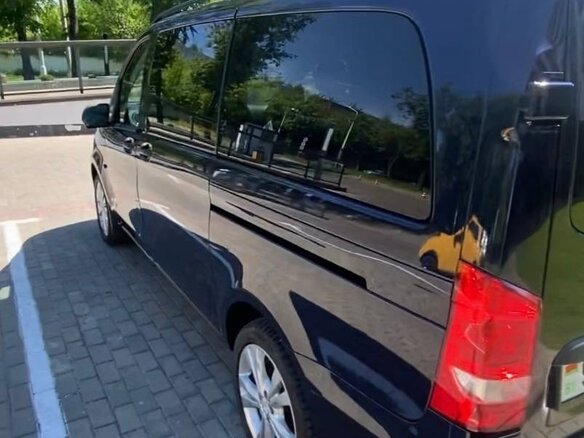 2017 Mercedes-Benz Vito 121 L3 III (W447), синий, 2300000 рублей - вид 9