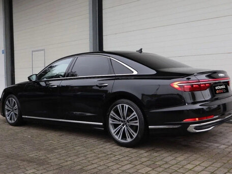 2023 Audi A8 50 TDI IV (D5) Рестайлинг, чёрный, 9180000 рублей, вид 4