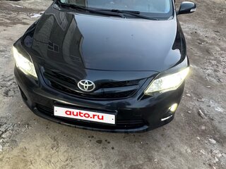 2012 Toyota Corolla X (E140, E150) Рестайлинг, чёрный, 1200000 рублей, вид 1
