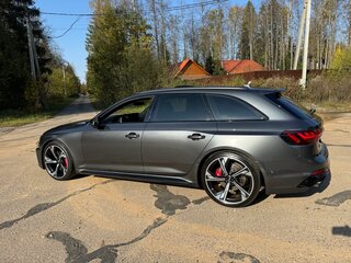 2019 Audi RS 4 IV (B9) Рестайлинг, серый, 8600000 рублей, вид 5