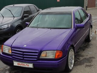 1994 Mercedes-Benz C-Класс 220 I (W202), фиолетовый, 500000 рублей, вид 1