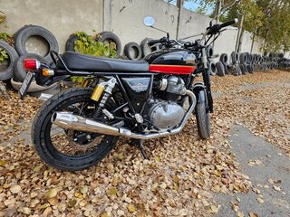 2023 Royal Enfield Interceptor, чёрный, 610000 рублей, вид 2