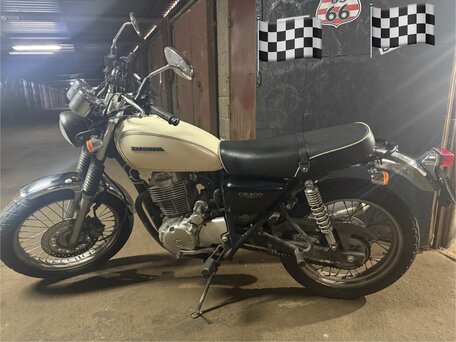 2005 Honda CB 400SS, белый, 350000 рублей, вид 1