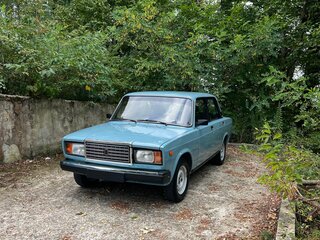 1988 Lada (ВАЗ) 2107, синий, 110000 рублей, вид 1
