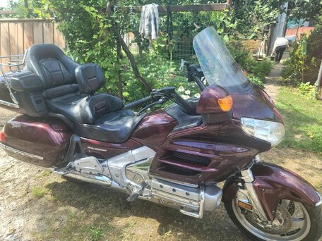 2007 Honda GL 1800 Gold Wing, пурпурный, 990000 рублей, вид 1