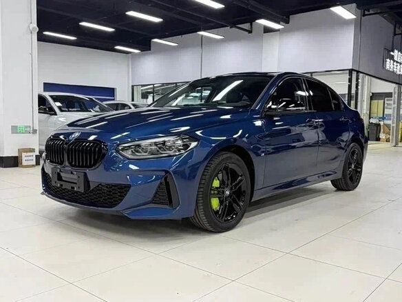 2023 BMW 1 серии 120i III (F52) Рестайлинг, синий - вид 1