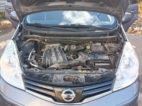 2010 Nissan Note I Рестайлинг, серый - вид 19