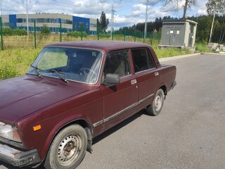 2008 Lada (ВАЗ) 2107, пурпурный, 120000 рублей, вид 3