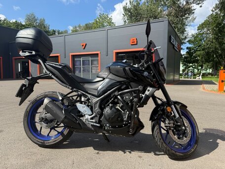 2021 Yamaha MT-03, чёрный, 650000 рублей, вид 1