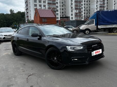 2013 Audi A5 I (8T) Рестайлинг, чёрный, 1800000 рублей, вид 2