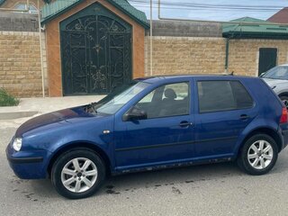 1999 Volkswagen Golf IV, синий, 275000 рублей, вид 4