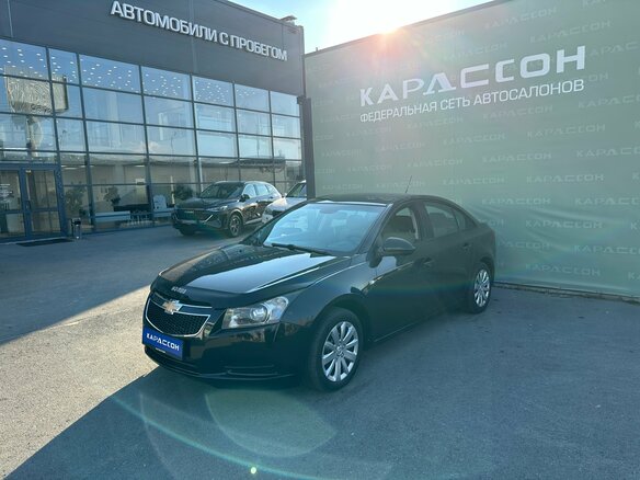 2012 Chevrolet Cruze I, чёрный, 697000 рублей