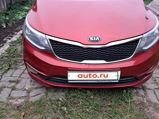 2015 Kia Rio III Рестайлинг, красный, 1100000 рублей, вид 2